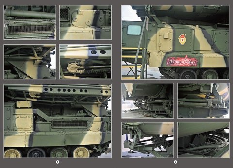 Model plastikowy Rosyjski S-300V 9A83 SAM Trumpeter