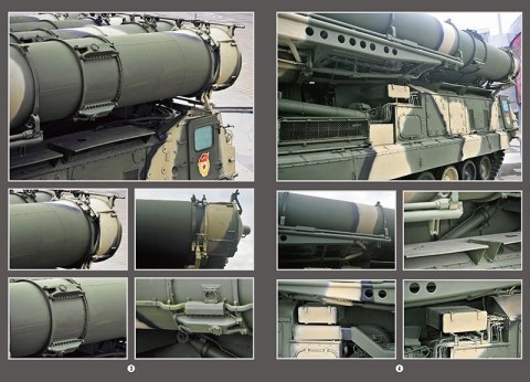 Model plastikowy Rosyjski S-300V 9A83 SAM Trumpeter