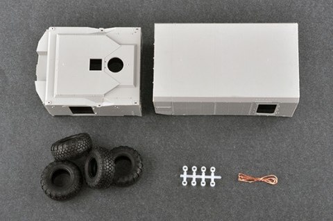 Model plastikowy Rosyjski system radarowy 30N6E Flaplid Trumpeter