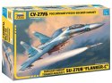Model plastikowy Sukhoi SU-27 UB Zvezda