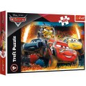 Puzzle 100 elementĂłw - Auta 3, Ekstremalny wyĹcig Trefl