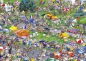 Puzzle 1000 elementów - Wyścig kolarski Heye