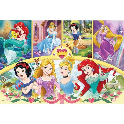 Puzzle 24 elementy Maxi - KsiÄĹźniczki Disneya, Magia wspomnieĹ Trefl