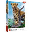 Puzzle 500 elementów - Dziki lampart Trefl