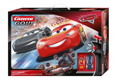 Tor wyścigowy GO!!! Disney-Pixar Auta - Lets Race! 6,2m Carrera