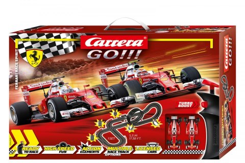 Tor wyścigowy GO!!! Ferrari Race Spirit 5,3m Carrera