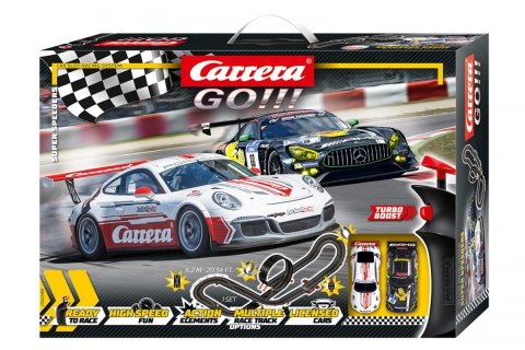 Tor wyścigowy GO!!! Super Speeders 6,2m Carrera