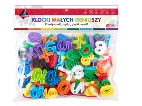 Klocki Cyfry 100 elementów ASKATO