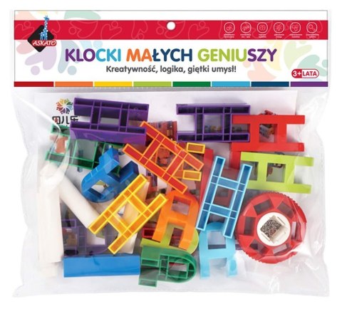 Klocki Drabinki 23 elementy ASKATO