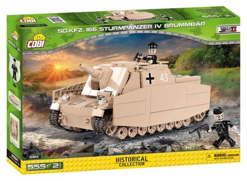 Klocki Historical Collection Sd.Kfz.166 Sturmpanzer IV Brummbar Cobi Klocki