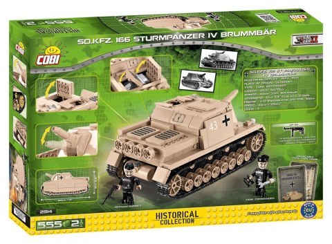 Klocki Historical Collection Sd.Kfz.166 Sturmpanzer IV Brummbar Cobi Klocki