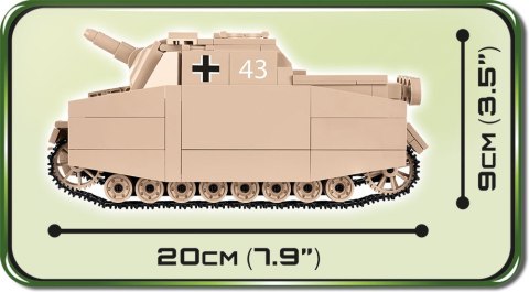 Klocki Historical Collection Sd.Kfz.166 Sturmpanzer IV Brummbar Cobi Klocki