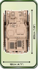 Klocki Historical Collection Sd.Kfz.166 Sturmpanzer IV Brummbar Cobi Klocki