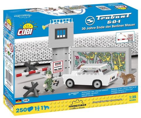 Klocki Youngtimer Collection Trabant 601 30 Rocznica Upadku Muru Berlińskiego Cobi Klocki