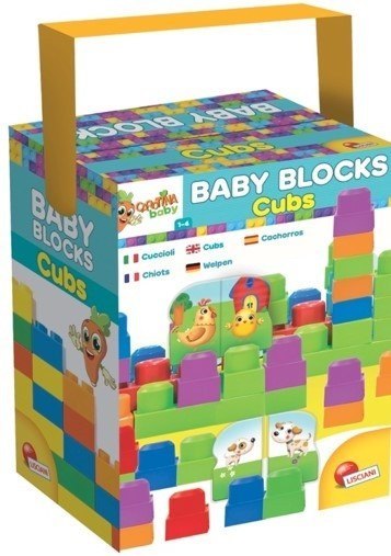 Klocki konstrukcyjne Carotina Baby Farma Lisciani