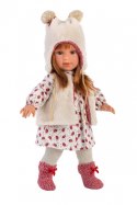 Lalka Martina ruda pluszowa czapeczka 54026 40 cm Llorens