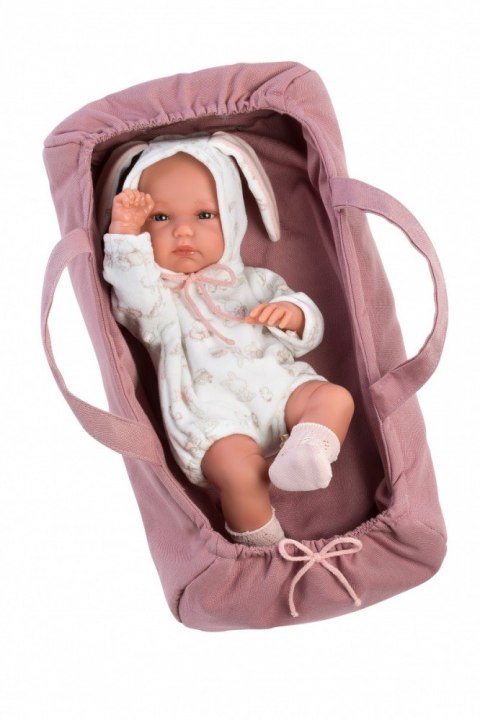 Lalka bobas Bimba królik 63548 35 cm Llorens