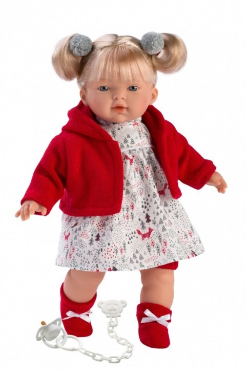 Lalka płacząca Aitana czerwona 33106 33 cm Llorens