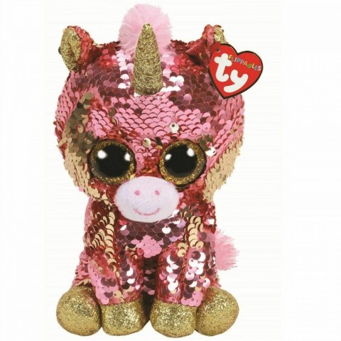Maskotka TY Beanie Boos Flippables Cekinowy Jednorożec Sunset 15 cm Meteor