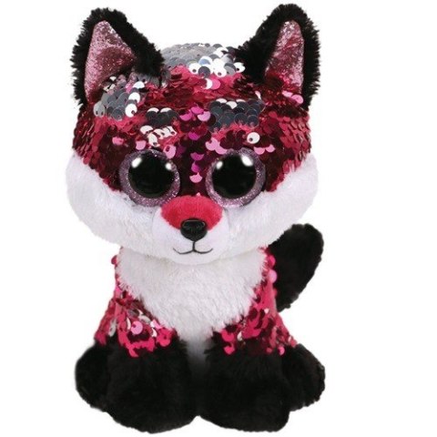 Maskotka TY Beanie Boos Flippables - Cekinowy lis 24 cm Meteor