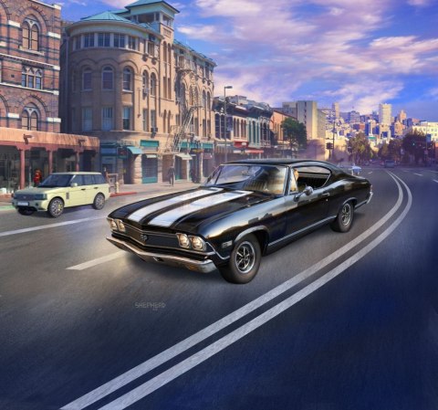 Model plastikowy Chevy Chevelle 1968 Revell