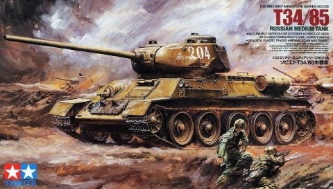Model plastikowy Czołg rosyjski T34/85 Tamiya