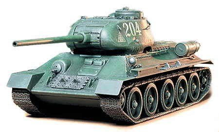 Model plastikowy Czołg rosyjski T34/85 Tamiya