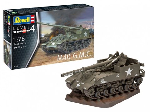 Model plastikowy M40 G.M.C. Revell