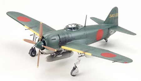 Model plastikowy Samolot Kawanishi Shiden typ 11 Tamiya