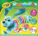 Pies z szablonami do rysowania Crayola