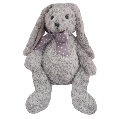Pluszak Królik Carmen szary z kokardą 28 cm Beppe