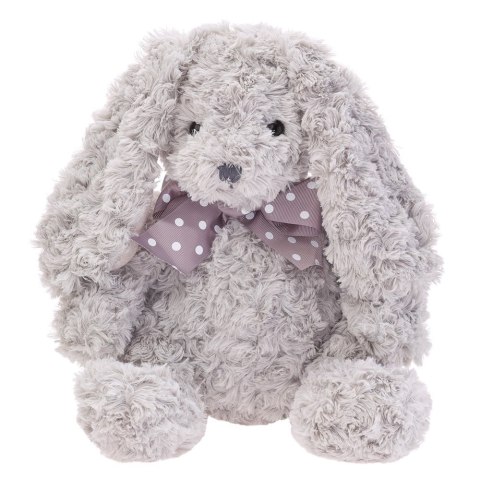 Pluszak Królik Carmen z kokardą 20 cm szary Beppe