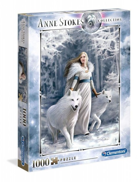 Puzzle 1000 elementów Anne Stokes - Strażnicy zimy Clementoni