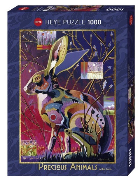 Puzzle 1000 elementów - Cenne zwierzęta: królik Heye