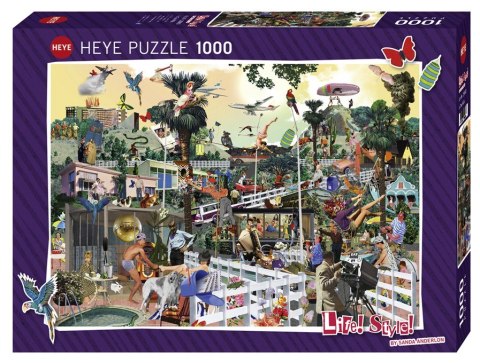 Puzzle 1000 elementów - Na wzgórzach Heye