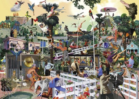 Puzzle 1000 elementów - Na wzgórzach Heye