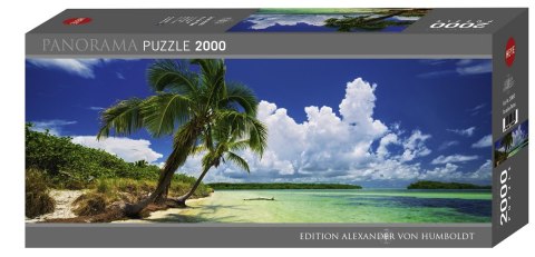 Puzzle 2000 elementów - Rajskie palmy Heye