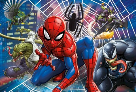 Puzzle 60 elementów Maxi Super Kolor - Spider-Man Clementoni
