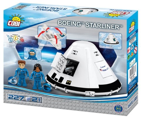 Klocki Boeing Starliner 227 elementów Cobi Klocki