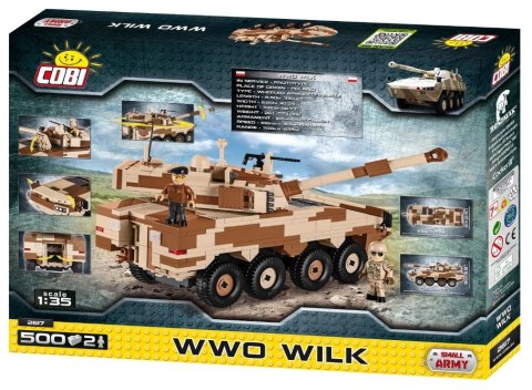 Klocki Mała Armia WWO Wilk 500 elementów Cobi Klocki