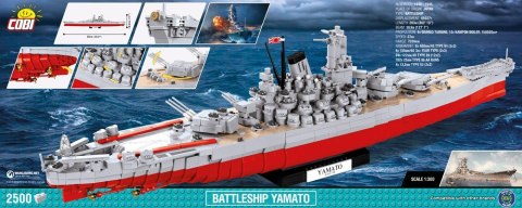 Klocki World of Warships Battleship Yamato Cobi Klocki