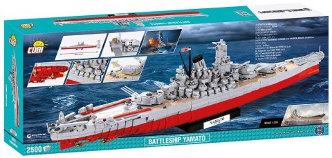 Klocki World of Warships Battleship Yamato Cobi Klocki