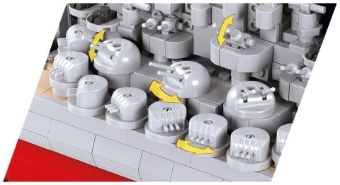 Klocki World of Warships Battleship Yamato Cobi Klocki