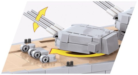 Klocki World of Warships Battleship Yamato Cobi Klocki