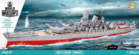 Klocki World of Warships Battleship Yamato Cobi Klocki