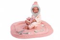 Lalka bobas Bimba na kocyku 63550 35 cm Llorens
