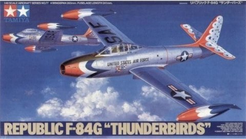 Model plastikowy F-84G Thunderbirds Tamiya