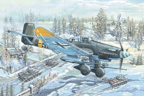 Model plastikowy Ju-87G-2 Trumpeter