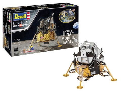 Model plastikowy Lunar Landing 1/48 Apollo 11 Lunar Module Eagle Revell