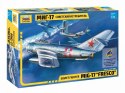 Model plastikowy Mig-17 Fresco Zvezda